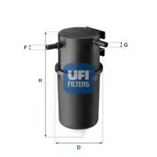 UFI Üzemanyagszűrő 24.145.00 autóalkatrész