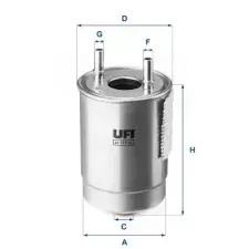 UFI Üzemanyagszűrő 24.147.00 autóalkatrész