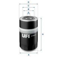 UFI Üzemanyagszűrő 24.308.00 autóalkatrész