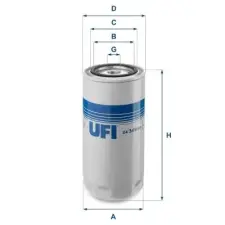 UFI Üzemanyagszűrő 24.349.00 autóalkatrész