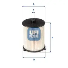 UFI Üzemanyagszűrő 26.073.00 autóalkatrész