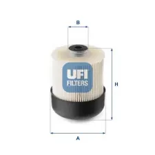 UFI Üzemanyagszűrő 26.115.00 autóalkatrész