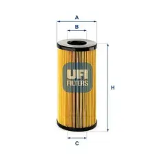 UFI Üzemanyagszűrő 26.162.00 autóalkatrész