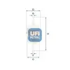 UFI Üzemanyagszűrő 31.012.00