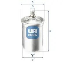 UFI Üzemanyagszűrő 31.505.00 autóalkatrész