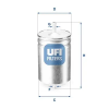 UFI Üzemanyagszűrő 31.583.00