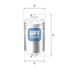 UFI Üzemanyagszűrő 31.583.00 autóalkatrész