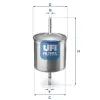 UFI Üzemanyagszűrő 31.846.00