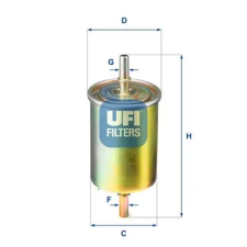 UFI Üzemanyagszűrő 31.850.00 autóalkatrész
