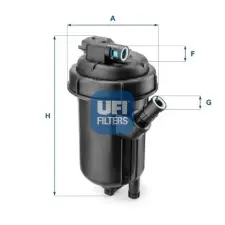 UFI Üzemanyagszűrő 55.125.00 autóalkatrész