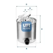 UFI Üzemanyagszűrő 55.392.00 autóalkatrész