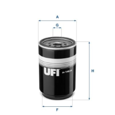 UFI Üzemanyagszűrő UFI 24.146.00 üzemanyagszűrő