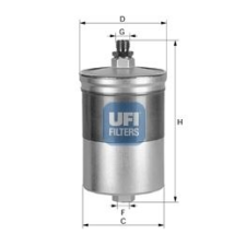 UFI Üzemanyagszűrő UFI 31.505.00 üzemanyagszűrő