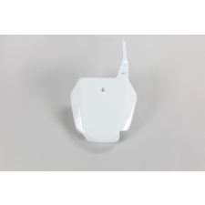 UFO első rajtszámtábla fehér Suzuki RM85 UFO egyéb motorkerékpár alkatrész