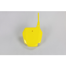 UFO Első Rajtszámtábla Sárga Suzuki RM85 UFO egyéb motorkerékpár alkatrész