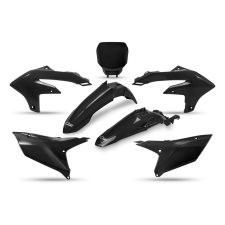 UFO Műanyag készlet Yamaha YZF 2023 utáni fekete egyéb motorkerékpár alkatrész