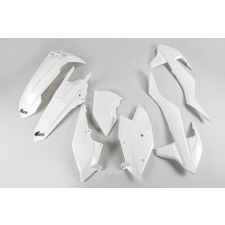 UFO műanyag szett, fehér, KTM UFO egyéb motorkerékpár alkatrész