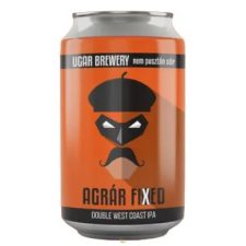  Ugar AGRÁR FIXED Dupla West Coast IPA (0,33L) (8%) sör