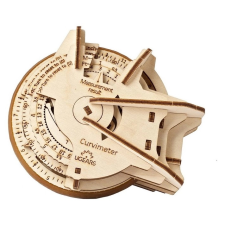  Ugears 3D fa mechanikus puzzle görbék mérésére puzzle, kirakós