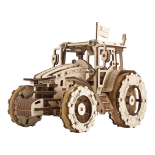 Ugears 3D mechanikus fa puzzle traktor puzzle, kirakós
