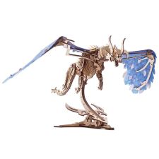  Ugears játék - 3D fa mechanikus kirakós Sárkány makett