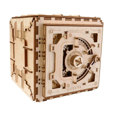 UGEARS - Széf (mechanikus 3D modell) puzzle, kirakós