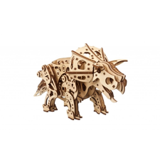 Ugears Triceratops mechanikus fa puzzle puzzle, kirakós