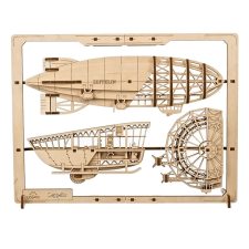 UGEARS Zeppelin 2.5D puzzle (UG70208) puzzle, kirakós