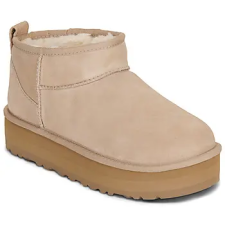 UGG Csizmák KIDS' CLASSIC ULTRA MINI PLATFORM Bézs 36 gyerek csizma, bakancs