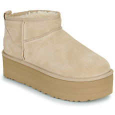 UGG Csizmák W CLASSIC ULTRA MINI PLATFORM Bézs 36