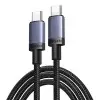 uGreen 100W USB-C Kábel, 0,5m (Szürke) (54479)