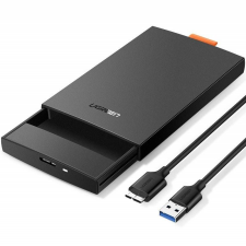 uGreen 2.5 SATA SSD / HDD külső ház (fekete) asztali számítógép kellék