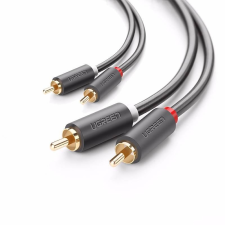 uGreen 2RCA Cinch- 2RCA Cinch kábel 5m fekete (10520) (UG10520) - Audió kábel kábel és adapter