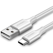 uGreen 60123 USB-USB Type-C kábel 2m, 480 Mb/s, 5V-2A, fehér kábel és adapter