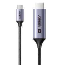 uGreen 90451 USB Type-C - HDMI 2.1 Kábel 1.5m - Fekete kábel és adapter
