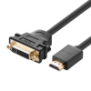 uGreen Adapter UGREEN HDMI male to VGA female, 22cm (black)