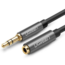 uGreen AUX jack audio hosszabbító kábel 3.5mm 1m fekete-szürke (10592) kábel és adapter