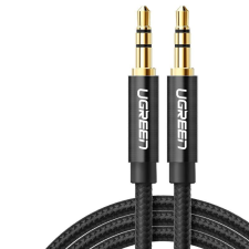 uGreen AV112 AUX 3.5mm jack összekötő kábel 2m fekete (50363) (UG50363) kábel és adapter