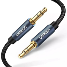 uGreen AV122 AUX jack kábel, 3.5mm, 3m, kék (10688) kábel és adapter
