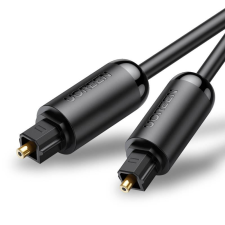 uGreen AV122 Toslink audio optikai kábel, fonott alumínium, 3m, fekete (70893) (UG70893) kábel és adapter
