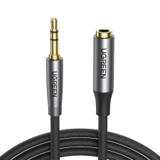uGreen AV190 AUX jack, audio hosszabbító kábel, 3.5mm, 2m, fekete (50241) (UG50241) kábel és adapter