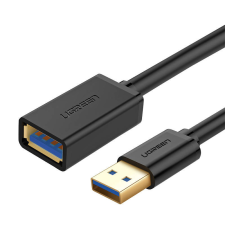 uGreen Cable USB 3.0 UGREEN 10368B, male, 1m (black) kábel és adapter