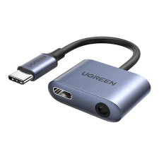 uGreen CM231 USB-C -> mini jack 3.5mm audio adapter (60164) (ugr60164) mobiltelefon kellék