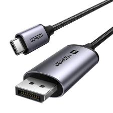 uGreen CM556 USB-C apa - DisplayPort apa 3.0 Adapter kábel - Fekete (3m) (25839) kábel és adapter