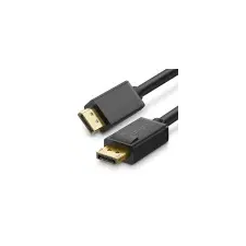 uGreen DP102 DisplayPort kábel 4K, 3D, 1 m (fekete) kábel és adapter
