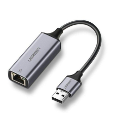 uGreen Ethernet USB 3.0 külső gigabit adapter szürke (50922) kábel és adapter
