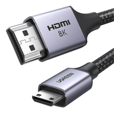 uGreen HD163 mini HDMI - HDMI kábel, 1m, fekete (15514) kábel és adapter
