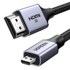uGreen HD164 MIcro HDMI - HDMI kábel, 2m, fekete (15517) (15517) kábel és adapter