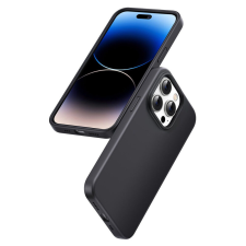 uGreen LP627 Silky Silicone Protective Case Apple iPhone 14 Pro black tok és táska