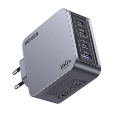 uGreen Nexode Pro 160W 3xUSB-C + USB-A hálózati töltő (25877) (ugreen25877) mobiltelefon kellék